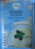 Mängden socker i Puddingpulver Vanille-Geschmack
