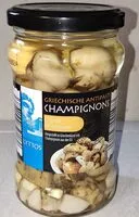Mängden socker i Griechische Antipasti - Gegrillte Champignons