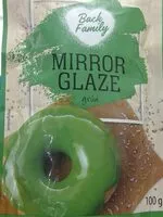 Mängden socker i Mirror Glaze, grün