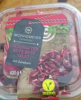 Mängden socker i Herzhafter Rote Bete Salat mit Zwiebeln