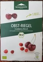 Mängden socker i Obst-Riegel Cranberry-Kirsch