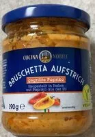 Mängden socker i Bruschetta Aufstrich gegrillte Paprika