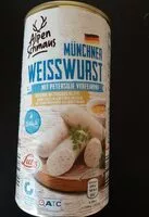 Mängden socker i Münchner Weißwurst