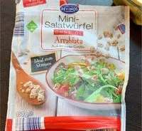 Mängden socker i Mini-Salatwürfel ohne Öl - Arrabiata