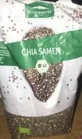 Mängden socker i ALDI SCHNEEKOPPE Bio-Chiasamen Reich an Ballaststoffen und Omega-3-Fettsäuren; kontrolliert ökologische Erzeugung 1.99 300-g-Beutel kg = 6.63