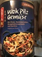 Mängden socker i Wok-Pilz-Gemüse
