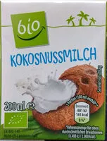 Mängden socker i Kokosnuss-Milch