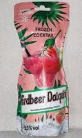 Mängden socker i Frozen Cocktail - Erdbeer-Daiquiri
