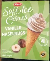Mängden socker i Soft Ice Cones Haselnuss