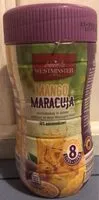 Mängden socker i Mango Maracuja Instantzubereitunh