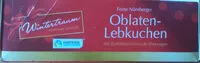 Mängden socker i Feine Nürnberger Oblaten-Lebkuchen - Zartbitterschokolade