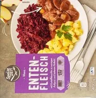 Mängden socker i Menü - Entenfleisch