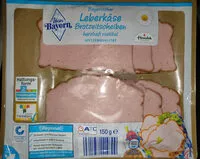 Mängden socker i Leberkäse Brotzeitscheiben