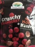 Mängden socker i Crunchy Cranberry + Honig Mandeln