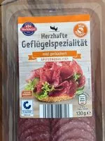 Mängden socker i Herzhafte Geflügelspezialität