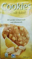 Mängden socker i Cookies Soft Baked mit weißer Schokolade und Zitronenöl