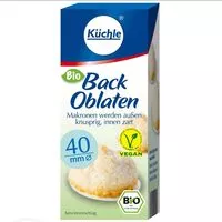 Mängden socker i Backoblaten