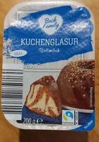 Mängden socker i Kuchenglasur Vollmilch
