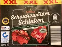 Mängden socker i Schwarzwälder Schinken