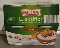 Mängden socker i L.laktiflor Müsli Jogurt