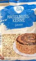 Mängden socker i Haselnuss Kerne
