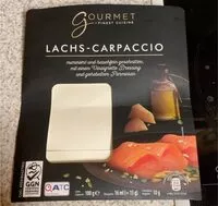 Mängden socker i Lachs-Carpaccio mit Vinaigrette und Parmigiano