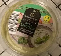 Mängden socker i Aioli Basilikum