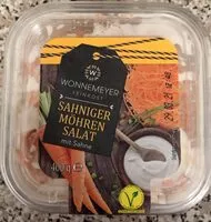 Mängden socker i Sahniger Möhrensalat