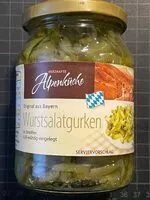 Mängden socker i Wurstsalat Gurken