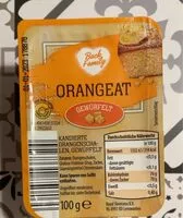 Mängden socker i Orangeat