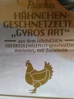 Mängden socker i Hähnchengeschnetzeltes Hyros Art