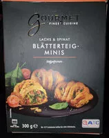 Blätterteig-Minis - Lachs & Spinat