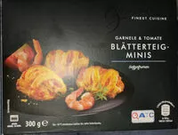Mängden socker i Blätterteig-Minis - Garnele & Tomate