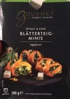 Mängden socker i Blätterteig-Minis - Spinat & Käse