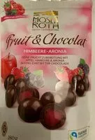 Mängden socker i Fruit et chocolat himbeere-aronia