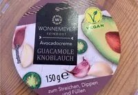 Mängden socker i Avocadocreme Guacamole Knoblauch
