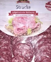 Mängden socker i Stracke Luftgetrocknete Mettwurst