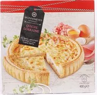 Mängden socker i Quiche Lorraine