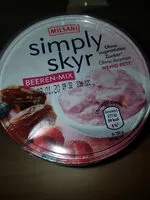 Mängden socker i Simply Skyr Beeren-Mix
