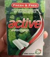 Mängden socker i active watermelon