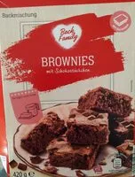 Mängden socker i Backmischung-Brownie