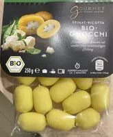 Mängden socker i Bio-Gnocchi - Spinat-Ricotta