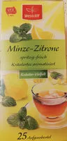 Mängden socker i Minze-Zitrone