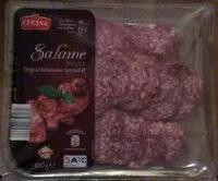 Mängden socker i Salame Milanl