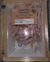 Mängden socker i Ungarischer Wurstsalat
