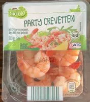 Mängden socker i Party crevetten