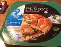 Mängden socker i Spinat-Käse-Schnecke zum Aufbacken
