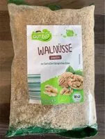Mängden socker i Walnüsse gemahlen