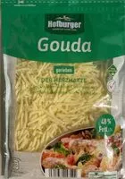 Mängden socker i Gouda, gerieben