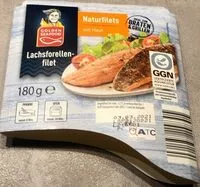Mängden socker i Forelle Lachsforellenfilet